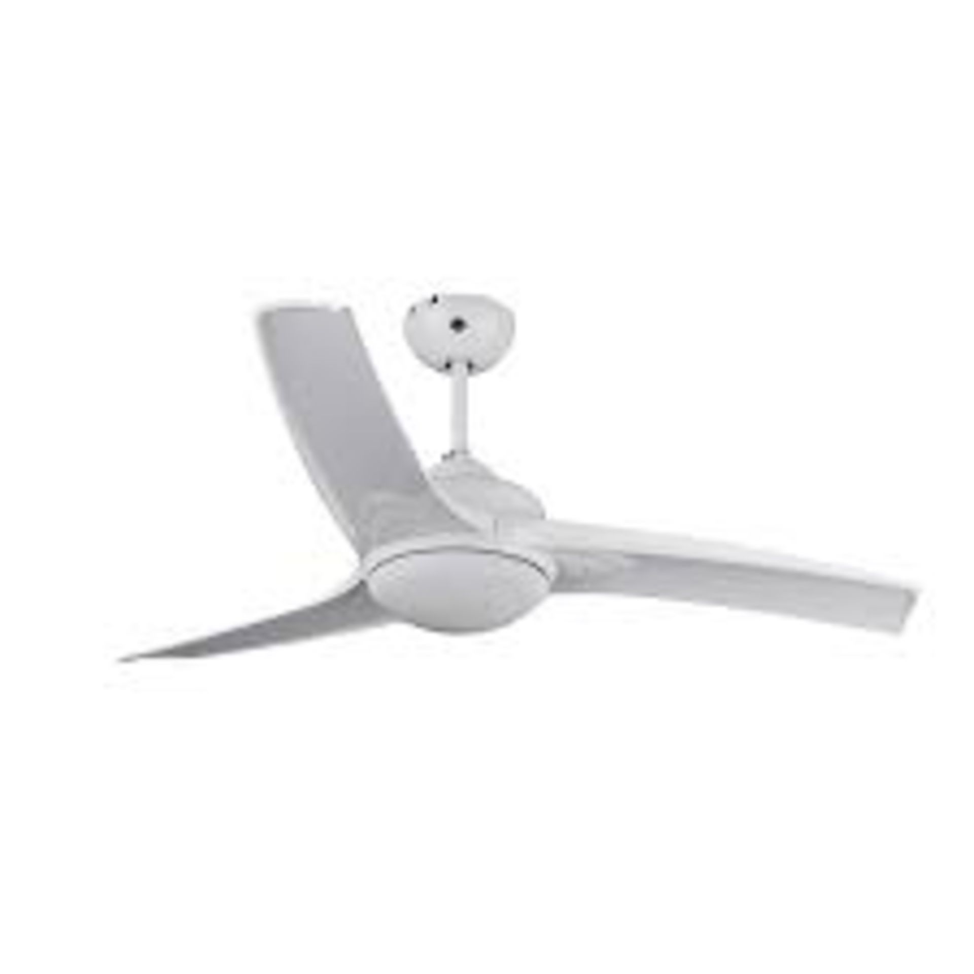 Colours Linto Modern White Ceiling fan light. - S2.14.