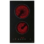 Cooke & Lewis CLCER30A 29cm Ceramic Hob - Black. - S2.12.