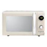 Daewoo SDA1654GE KENSINGTON Microwave Oven in Cream 20 Litre. - ER50.