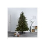 7.5ft Full Cabrera Warm white LED Natural looking Pre-lit Artificial Christmas tree - ER49