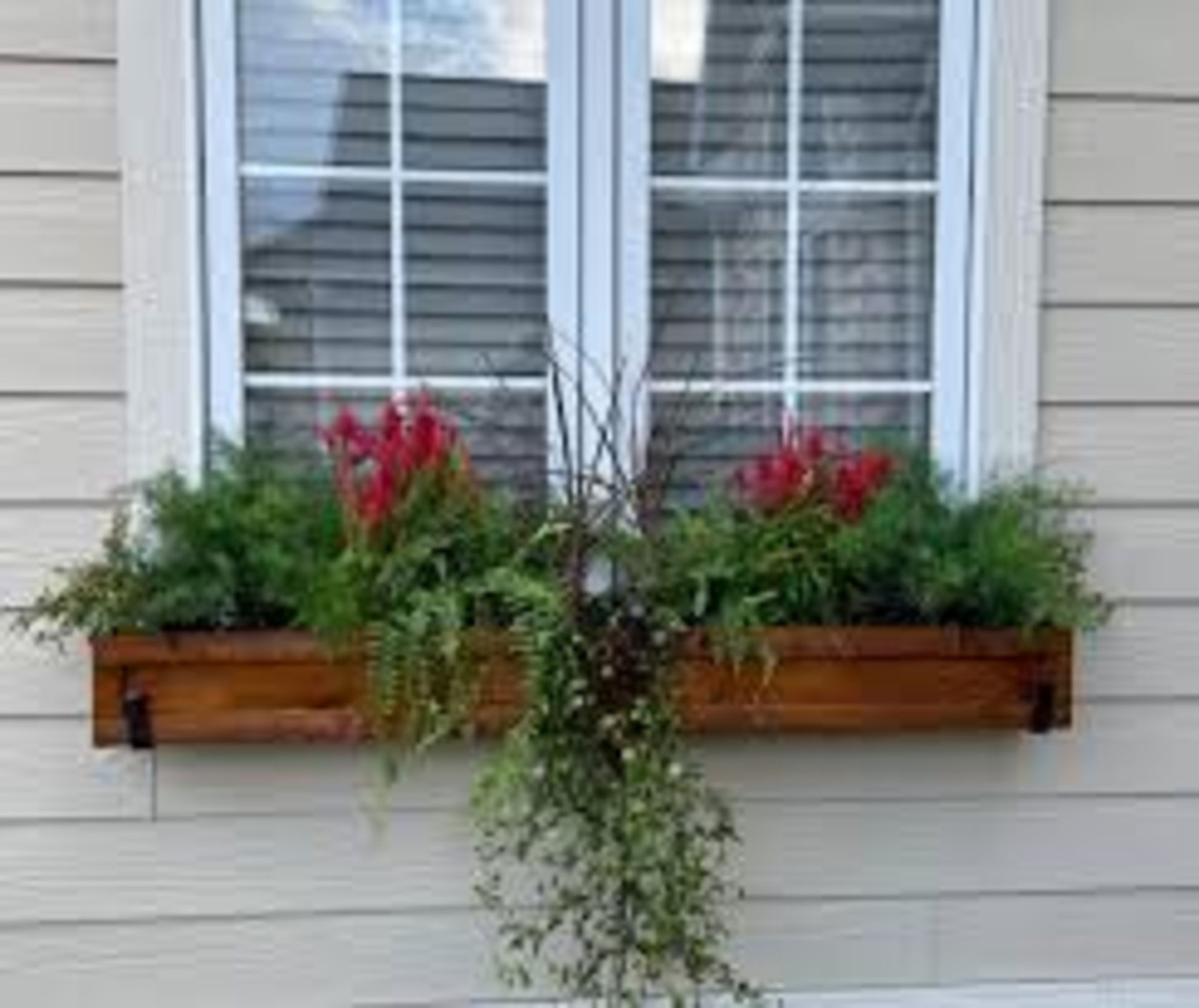 Window Box Planter Window Planter Wood Flower Box Ledge. - ER51. *design may vary*