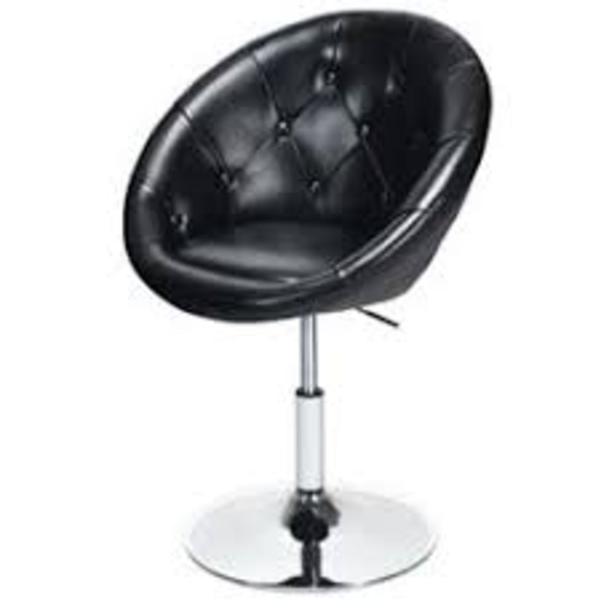 1Pc Adjustable Modern Swivel Round Tufted. - ER50.