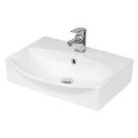 Hudson Reed 500 x 400mm Wall Hung / Countertop Basin. - ER48