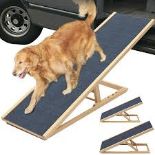 Ramp Cat Dog Ramp Stairs for Bed,Sofa Foldable Wooden Petwalk . - ER48