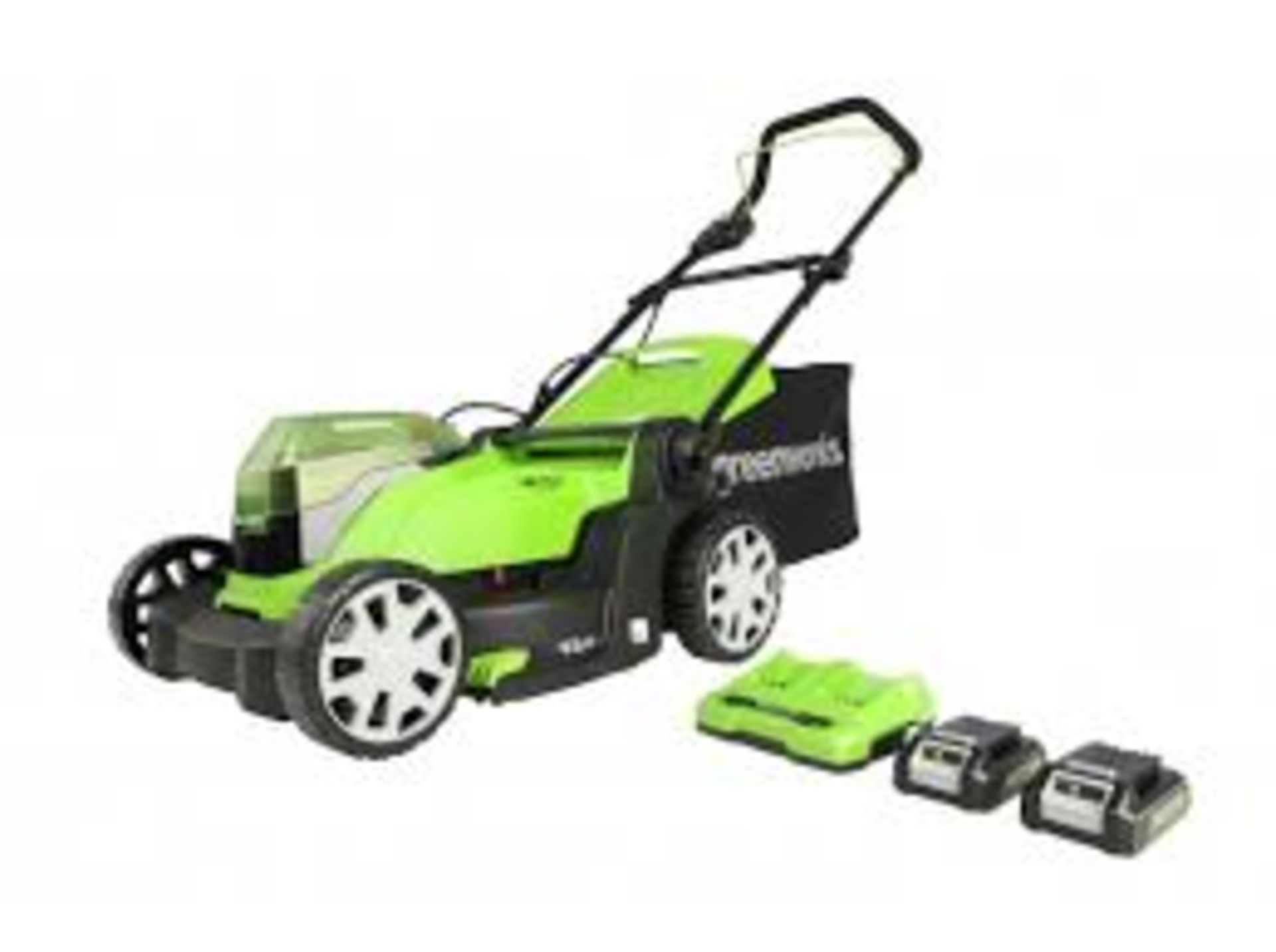 Greenworks 48V 36cm G24X2LM41K2X Lawnmower . - ER50.