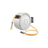TITAN AUTO-REEL HOSE 11MM X 25M . - ER52. Wall-mounted hose reel with an auto retract function and