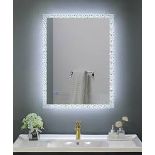 BELOFAY 450x600mm Alpha Illuminated Bathroom Mirror. - ER51.