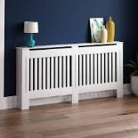 Vida Designs Chelsea Radiator Cover Modern Slatted Grill Slats. - ER48