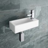 Wall Hung Small Cloakroom Basin - ER51