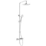 Swirl CoolTouch HP Rear-Fed Exposed Chrome Thermostatic. - ER50.