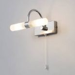 Corvus 20cm Bathroom Wall Light IP44 – Lampsy. -ER50.