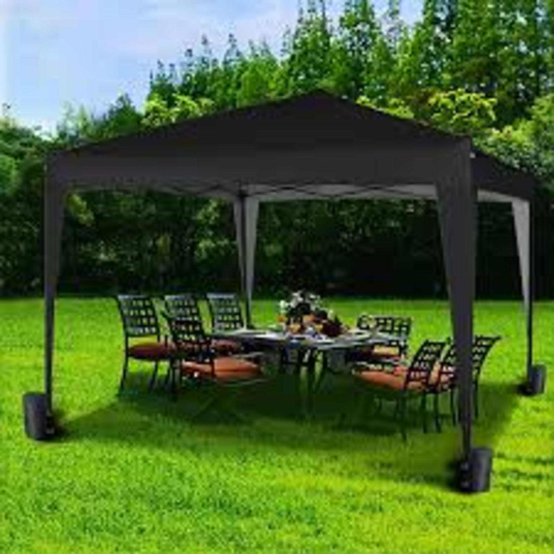 MCC Direct Gazebo 3x3 Pop up Black. - ER51.