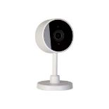 TCP Smart Indoor Wireless Full HD Night-Vision Security Camera - White - ER49