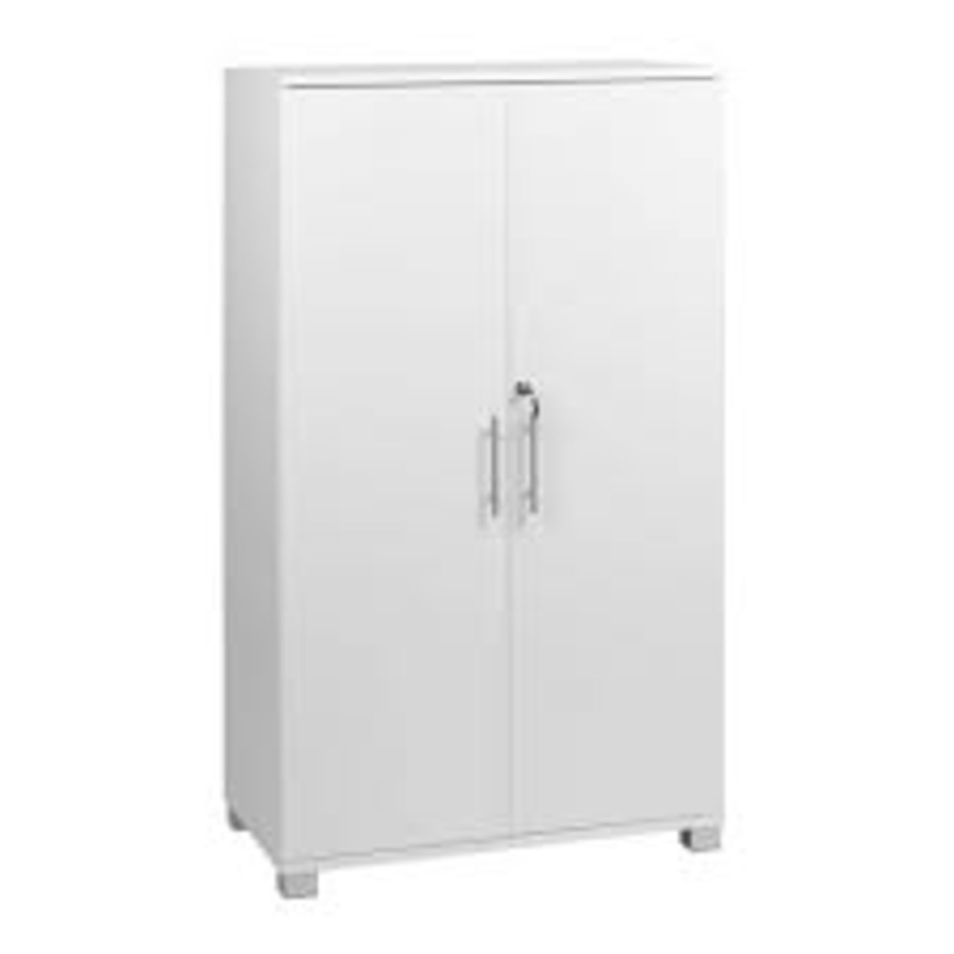 SD-IV04 White 2 Door Storage Cabinet | Locking Doors 1200mm - ER50 *2 boxes*