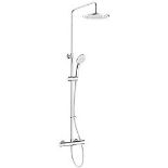 SWIRL COOLTOUCH HP REAR-FED EXPOSED CHROME THERMOSTATIC MIXER SHOWER. - ER50