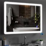 BELOFAY 600x800mm Designer Bathroom LED Mirror, Illuminated. - ER48