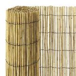 3 x Natural Reed Garden screen. - ER48