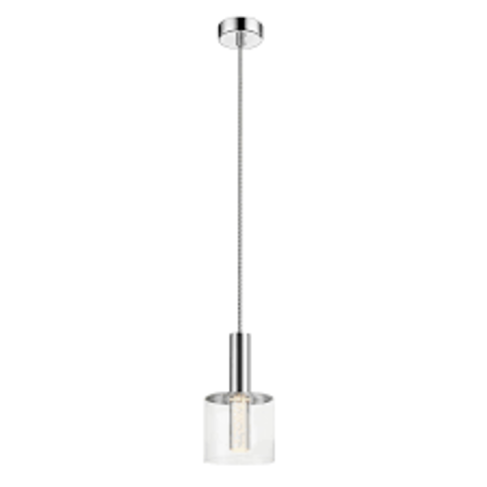 Luminosa Contemporary Integrated LED Pendant Ceiling 1 Light. - ER50.