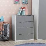 Alton 3+2 Drawer Bedroom Cabinet Bedside Chest Of Drawers . - ER51.
