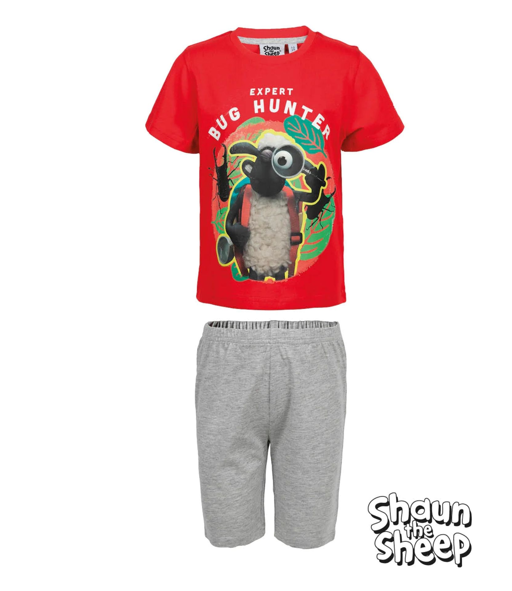 TRADE LOT 192 x New & Packaged Official Licenced Shaun The Sheep Pajamas. Sizes: 1-2, 3-4, 5-6 & 7- - Bild 2 aus 2