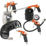 4 X Brand New Black & Decker 5 Piece Air Tool Kit, • Blowing Gun • Inflating Gun • Spray Gun •