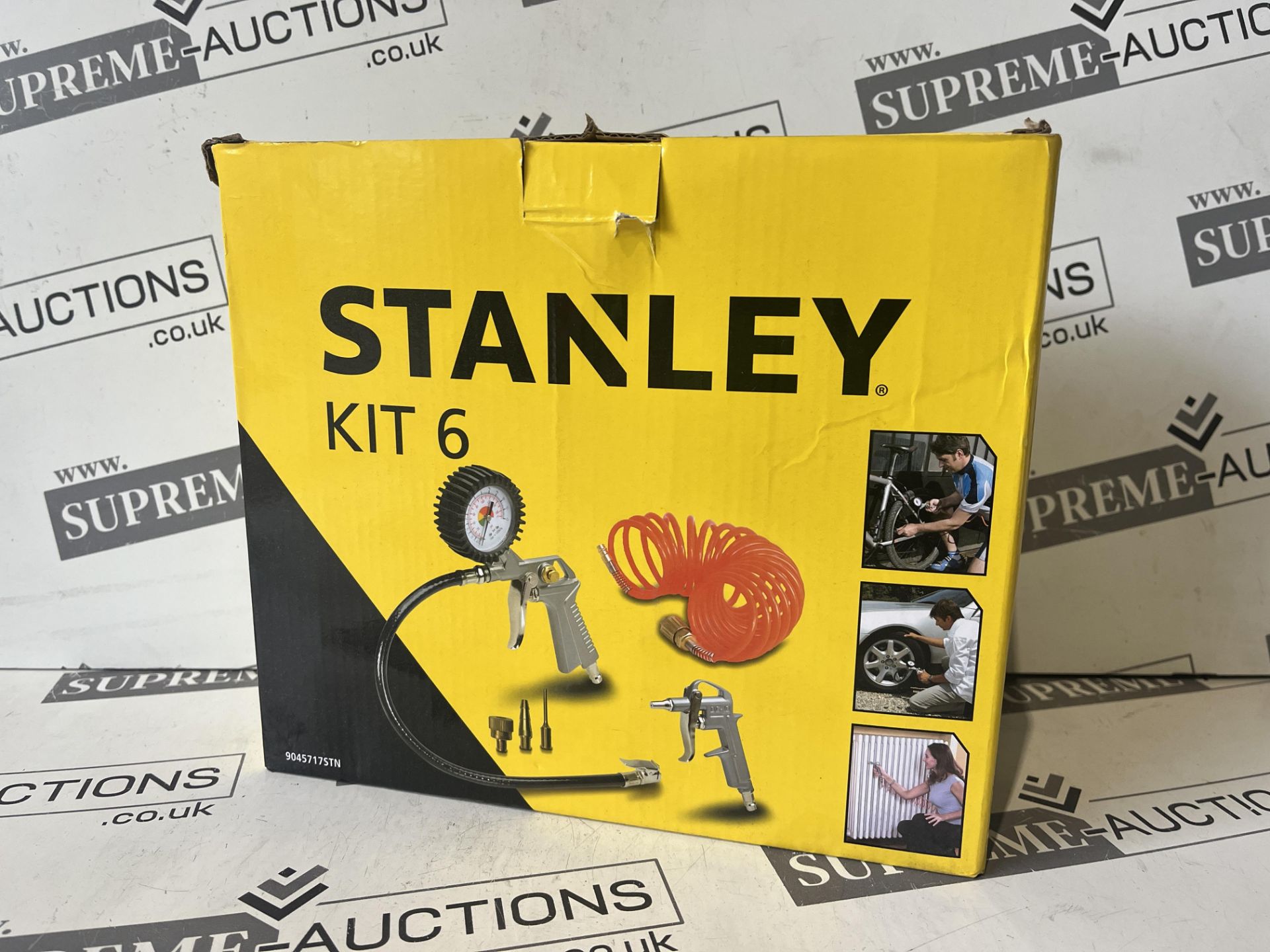 10 X Brand new Stanley Tools for Air Compressor, Air Tool Kit (Pack of 6), This compressed air set - Image 6 of 6