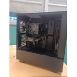 Custom Built PC with Cube Gaming Case; Asus GeForce RTX Dual RTX3060-O12g-V2, Tuf Gaming X570 Plus