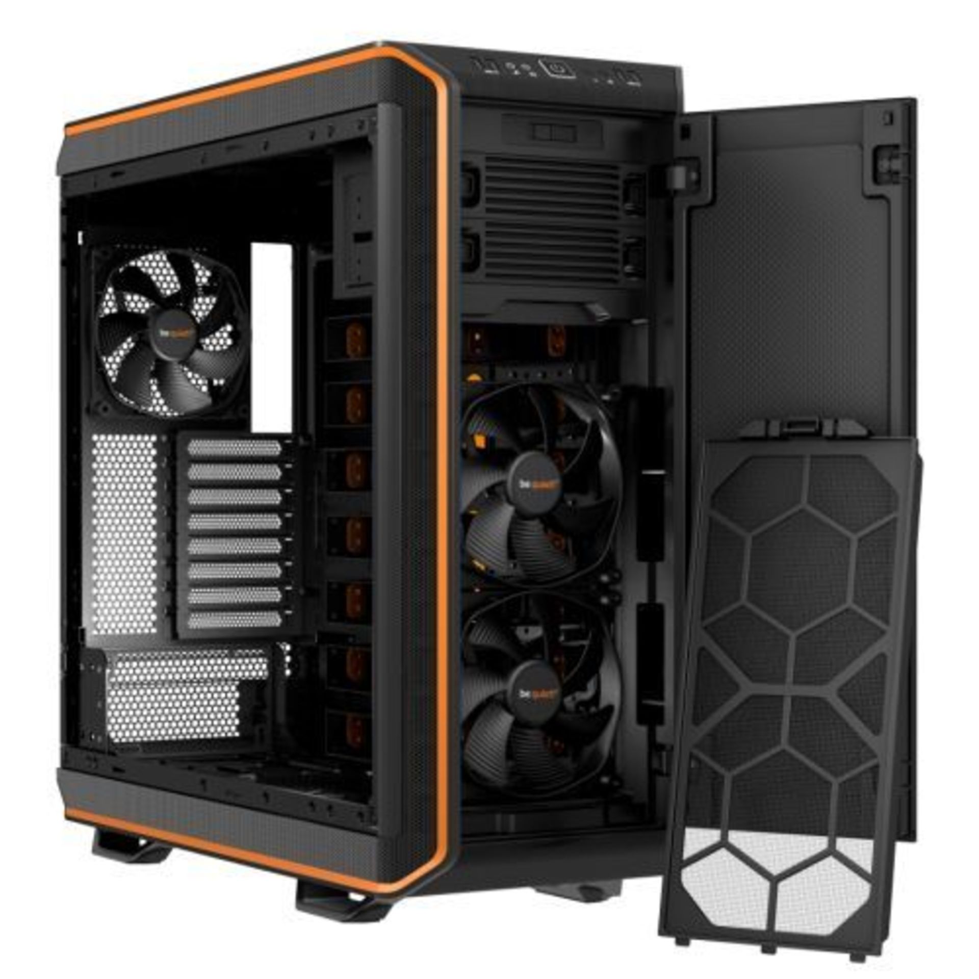 Be Quiet! Dark Base 900 Gaming Case, E-ATX, Tool-less, 3 x Silent Wings 3 Fans, Modular - Image 2 of 2