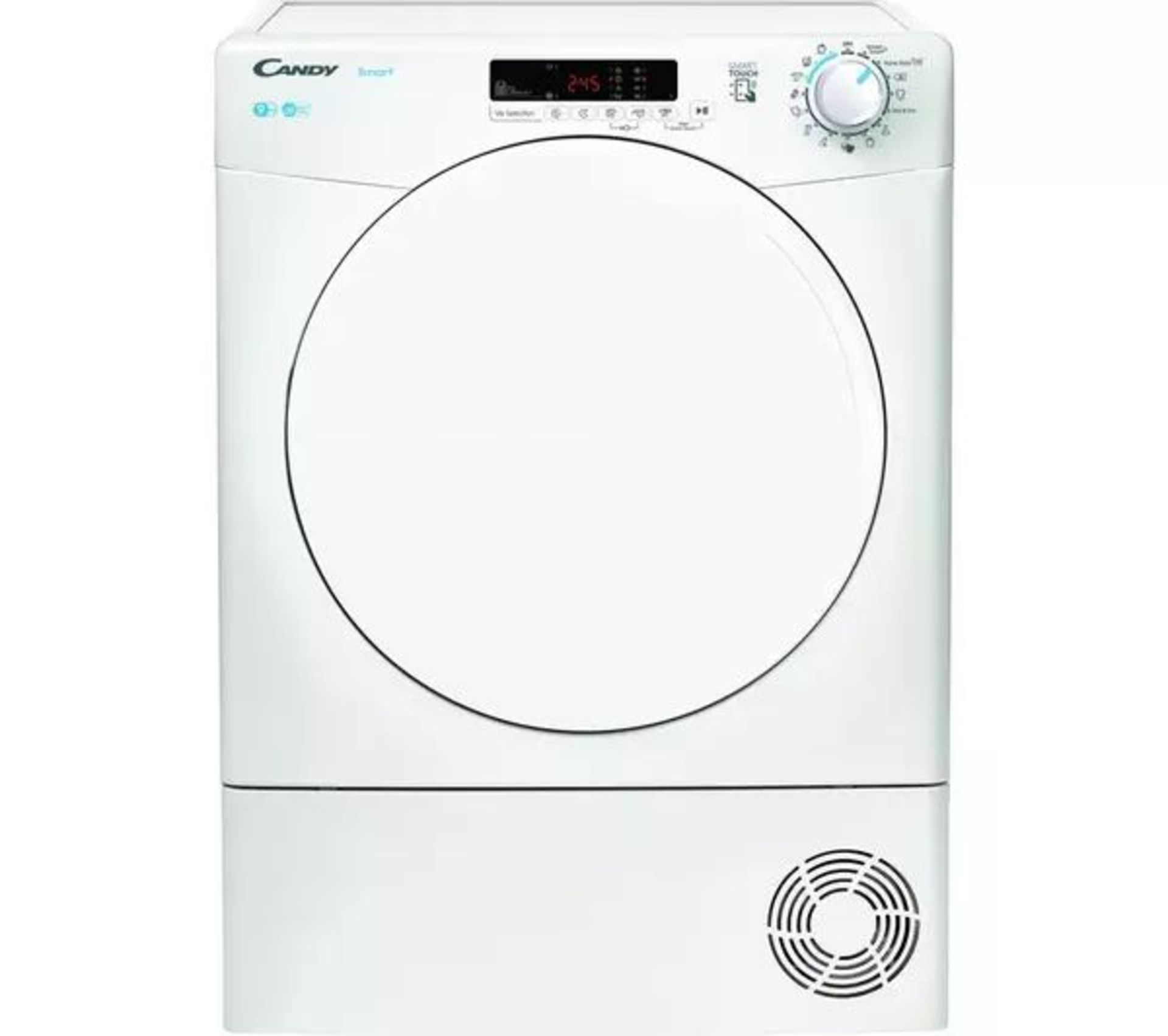 CANDY CSE C9DF80 NFC 9kg Condenser Tumble Dryer - White. - S2. RRP £399.00. This Candy tumble