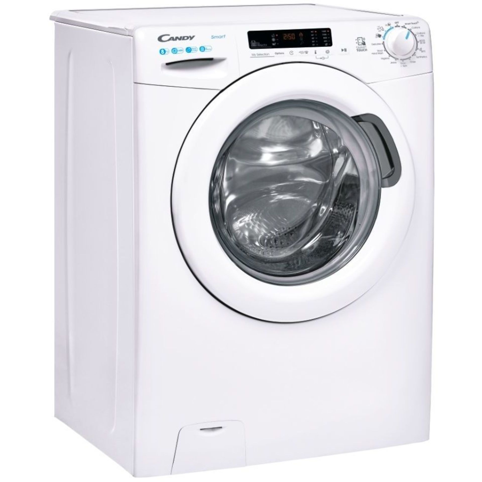 Candy CS 1482DE Washing Machine, 8kg, 1400 Spin, White. - S2. RRP £419.00. Let Candy help your day - Image 2 of 2
