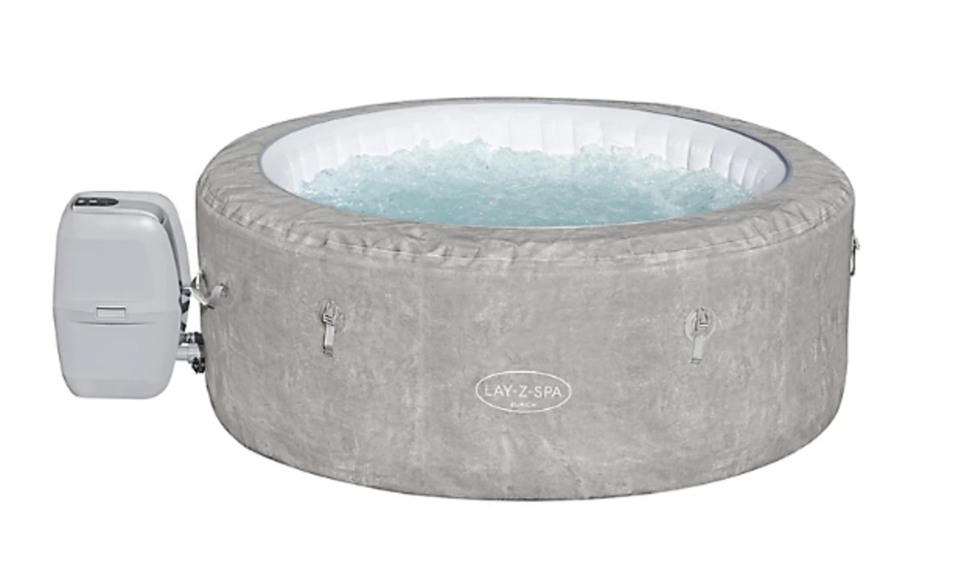 Lay-Z-Spa Zurich 4 person Inflatable Hot Tub. - ER. RRP £500.00. The Zurich AirJet™ is one of our
