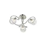 Lola 3 Light Semi Flush Ceiling Light Fitting - ER45