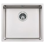 Silver kitchen sink 66x51x27cm - ER45