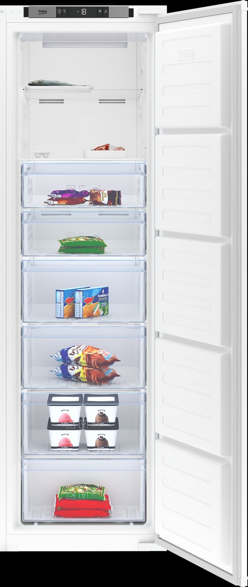 Integrated Tall Frost Free Freezer BEKO - ER41