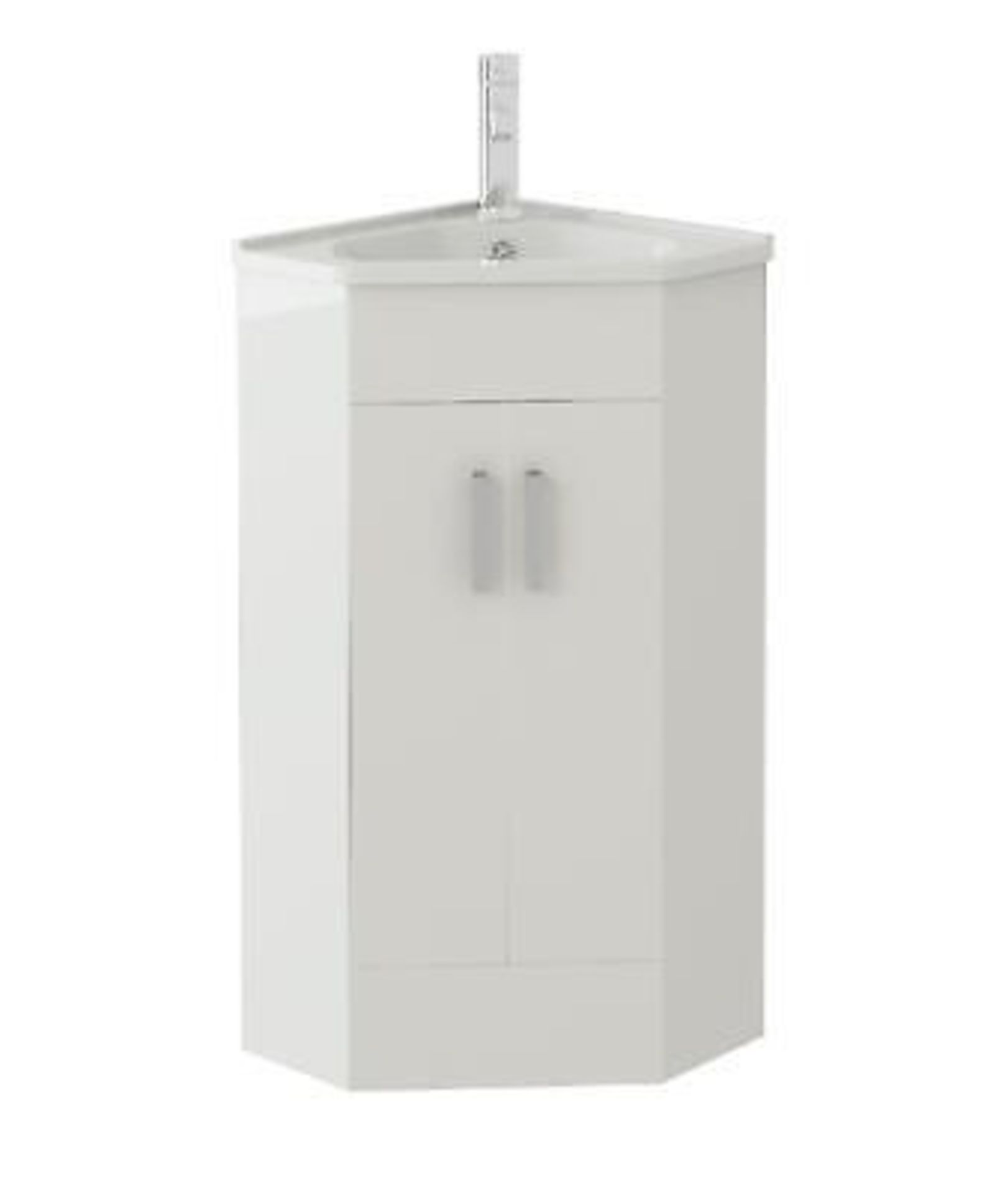 VeeBath Linx 500 X 470mm Corner Basin Vanity Cabinet - ER42