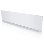 Halite Waterproof 1700mm Front Bath Panel and Plinth - Gloss White - ER45