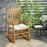 Outsunny Set of 6 Chair Cushion Seat Pads Dining Chair - ER42