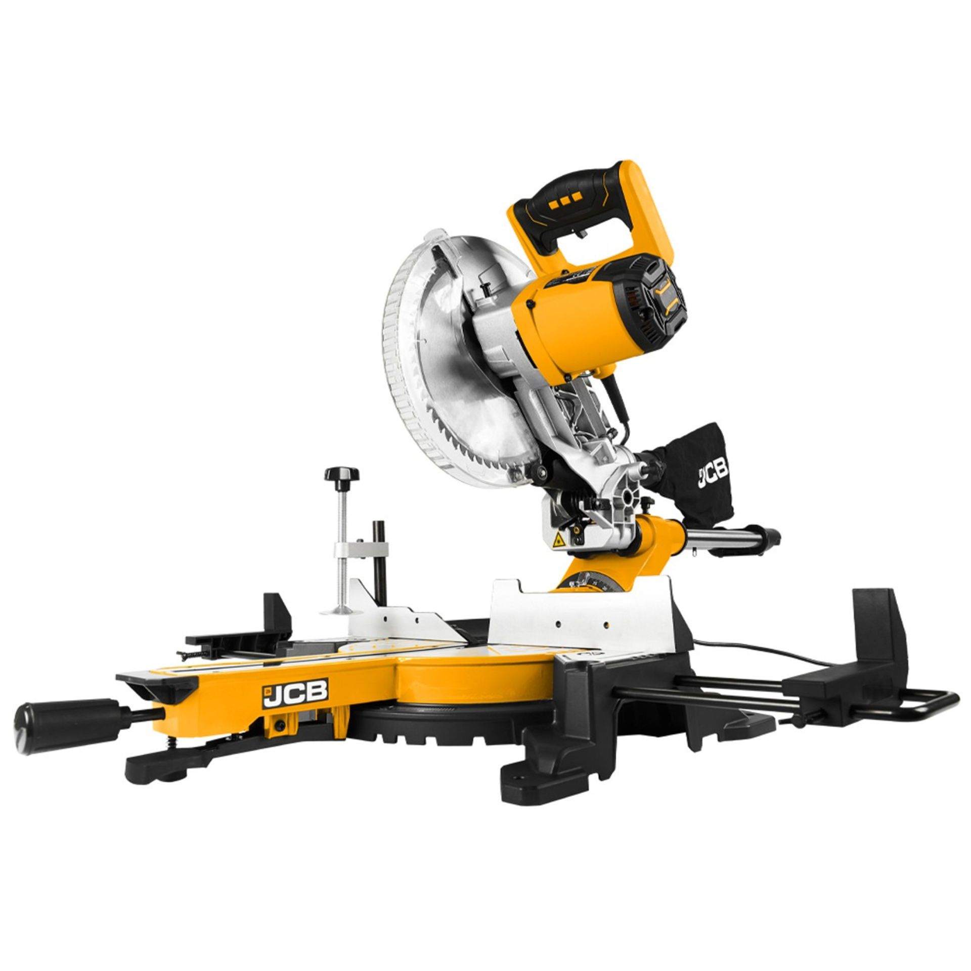 JCB 254mm 10" Electric Sliding Mitre Saw, Corded, 2000W, 230-240V | 21-MS-254SB - ER45