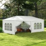 6 x 3 m Outdoor Gazebo Party Tent - ER42