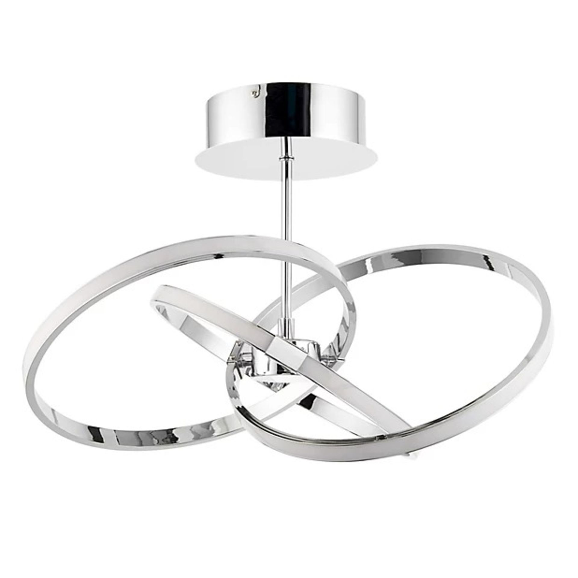 Endor Chrome Effect 3 Lamp Ceiling Light - ER45