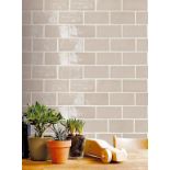 2x Artesano Stone 75mm x 150mm Ceramic Wall Tiles (Pack of 44 w/ Coverage of 0.5m2) - ER41