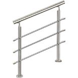 Stainless Steel Handrail for Deck Stairs Indoor Outdoor Safe - ER41