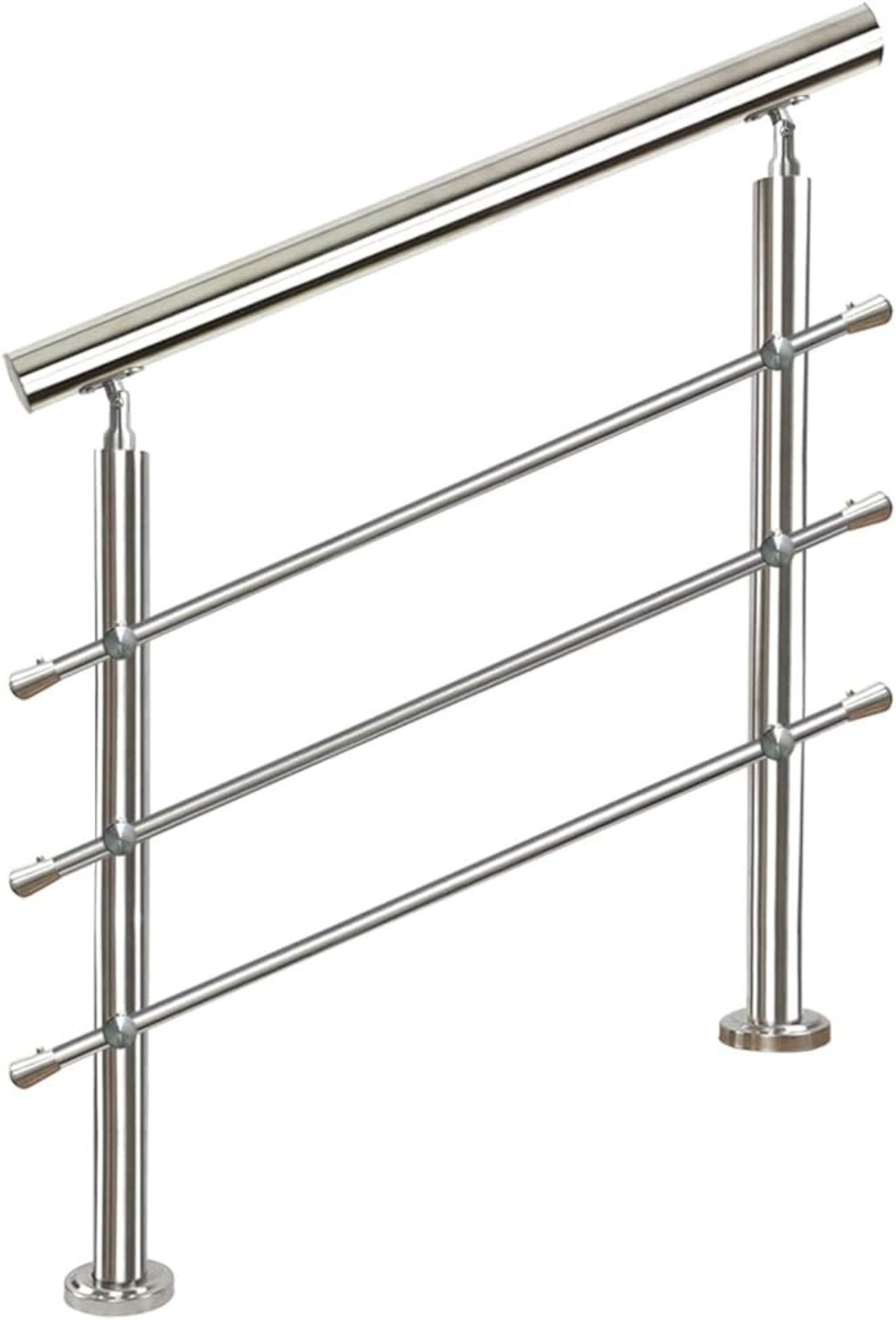 Stainless Steel Handrail for Deck Stairs Indoor Outdoor Safe - ER41