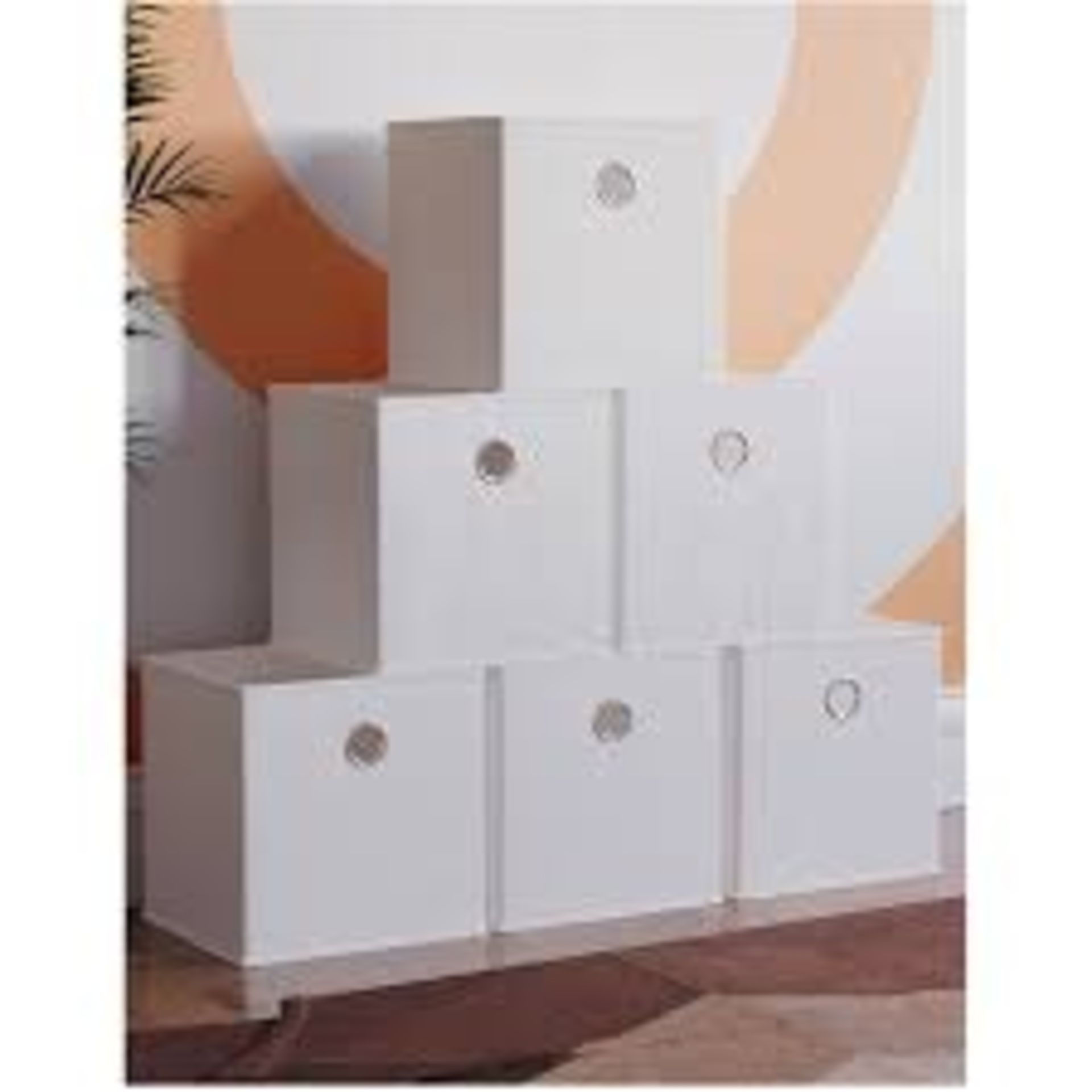 Set of 9 Lassic Vida Designs Durham Cube Storage Basket - ER42
