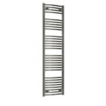 250mm Wide 1600mm High Tall Heated Towel Rail Chrome Flat - ER45