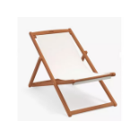 PALLET TO CONTAIN 5 X BRAND NEW John Lewis FOLDING DECK CHAIR.RRP £148.99. wooden Anyday garden