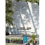 PALLET TO CONTAIN 5 X BRAND NEW JOHN LEWIS Camden 4-Seater Garden Table & Chairs Set, Grey. RRP £