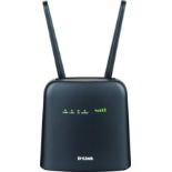 D-Link DWR-920 Wireless N300 4G LTE Router, Cat4 Mobile Wi-Fi Router, 4G/3G, Multi WAN, Gigabit