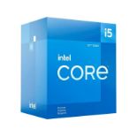 Intel Core i5 12400F 2.5GHz Hexa Core LGA1700 CPU. - BW. RRP £329.99. 12th Gen Intel® Core™ i5-