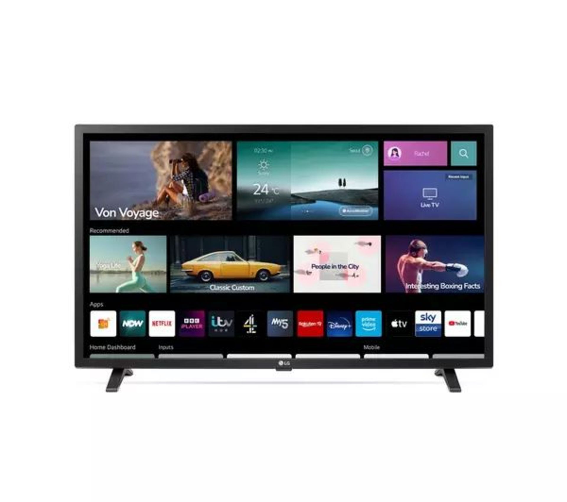 LG 32LQ63006LA 32" Smart Full HD HDR LED TV. - BW. RRP £319.99. - The Full HD resolution and - Bild 2 aus 2